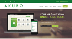 Desktop Screenshot of akubocrm.com